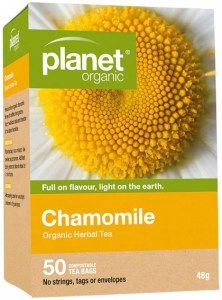 PLANET ORGANIC Chamomile Herbal Tea x 50 Tea Bags