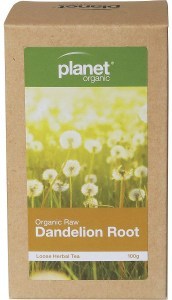 Planet Organic Raw Dandelion Root Herbal Loose Leaf Tea 100g