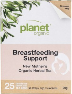 Planet Organic Herbal Tea Bags Mother's Nursing Tea 25pk