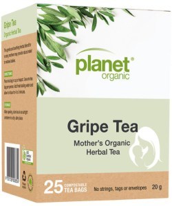 PLANET ORGANIC Mother's Organic Herbal Tea Gripe Tea x 25 Tea Bags