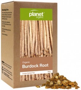 PLANET ORGANIC Organic Herbal Tea Burdock Root Loose Leaf 100g