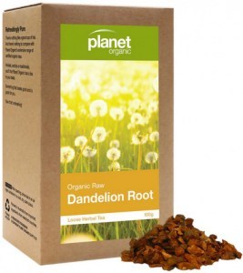 PLANET ORGANIC Organic Herbal Tea Dandelion Root (Raw) Loose Leaf 100g