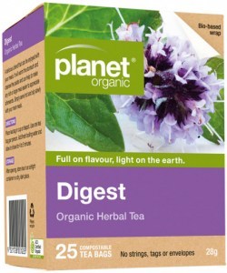 PLANET ORGANIC Organic Herbal Tea Digest x 25 Tea Bags