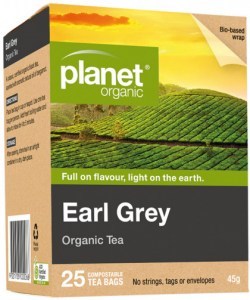 PLANET ORGANIC Organic Tea Earl Grey x 25 Tea Bags