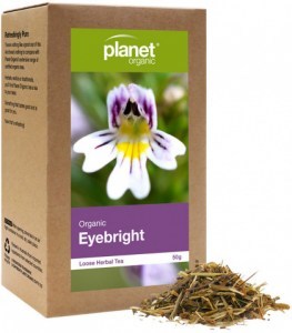 PLANET ORGANIC Organic Herbal Tea Eyebright Loose Leaf 50g