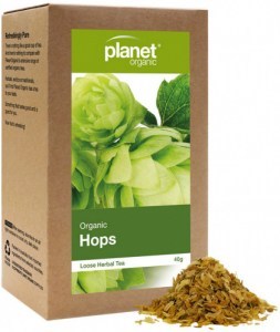 PLANET ORGANIC Organic Herbal Tea Hops Loose Leaf 40g