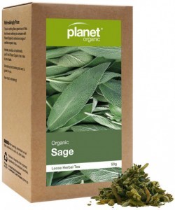 PLANET ORGANIC Organic Herbal Tea Sage Loose Leaf 50g