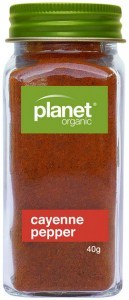 PLANET ORGANIC Organic Shaker Ground Cayenne Pepper 40g