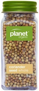 PLANET ORGANIC Organic Shaker Whole Coriander Seeds 25g