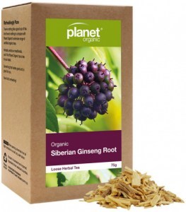 PLANET ORGANIC Organic Herbal Tea Siberian Ginseng Root Loose Leaf 75g