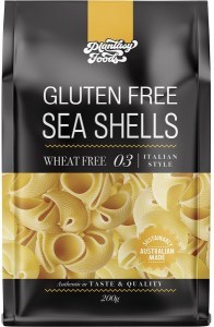 Plantasy Foods Gluten Free Pasta Sea Shells Conchiglie 200g