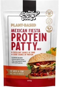 Plantasy Foods Protein Patty Mix Mexican Fiesta 200g