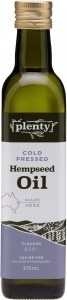 Plenty Cold Pressed Hempseed Oil 375ml