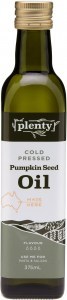 Plenty Cold Pressed Pumpkin Seed Oil 375ml