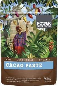 Power Super Foods Cacao Paste Buttons 250g