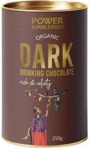 Power Super Foods Dark Drinking Chocolate Certified Organic 250g