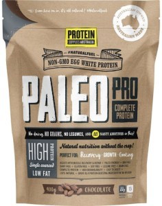 Protein Supplies Australia PaleoPro Egg White Protein Chocolate 400g