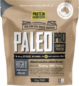 Protein Supplies Australia PaleoPro Egg White Protein Pure 900g