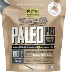 Protein Supplies Australia PaleoPro Egg White Protein Vanilla Bean 900g