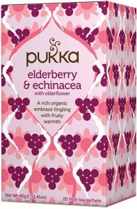 PUKKA Elderberry & Echinacea 20 Tea Bags