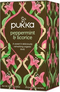 PUKKA Organic Peppermint & Licorice 20 Tea Bags