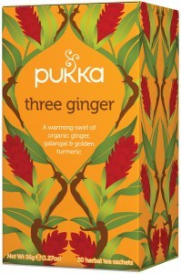 PUKKA Organic Three Ginger x 20 Tea Bags