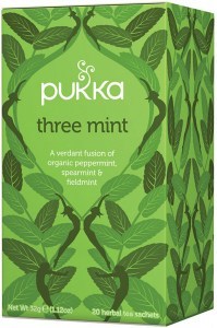 PUKKA Organic Three Mint 20 Tea Bags