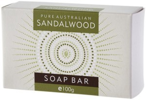 PURE AUSTRALIAN SANDALWOOD Soap Bar 100g