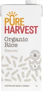 Pure Harvest Organic Rice Natural Milk  1L