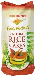 Pure Harvest  Rice Cakes Natural 150g