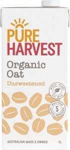 Pure Harvest Organic Oat Unsweetened Milk 1litre