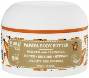 P'URE PAPAYACARE BABY Papaya Body Butter (Calendula with Paw Paw) 100g
