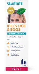 Quit Nits Head Lice Once Only Treatment 200ml