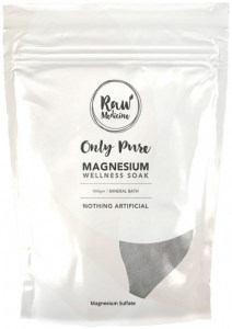 RAW MEDICINE Magnesium Wellness Soak Only Pure 500g