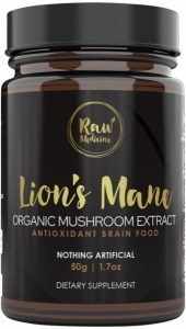 RAW MEDICINE Organic Mushroom Extract Lion's Mane 50g