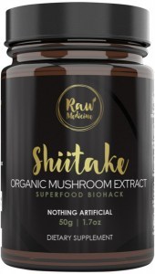 RAW MEDICINE Organic Mushroom Extract Shiitake 50g
