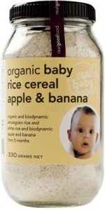 Real Good Foods Baby Rice Apple&Banana Cer330g
