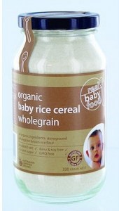 Real Good Foods Organic Baby Rice Cereal 330g