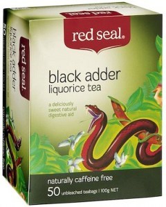 Red Seal Black Adder Liquorice Tea 50Teabags