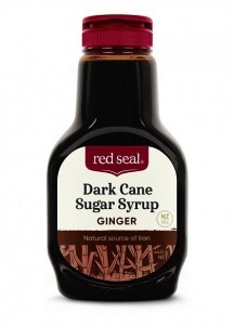 Red Seal Dark Cane Sugar Syrup with Ginger 440g