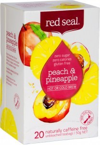 Red Seal (Hot & Cold Brew) Peach & Pineapple 20Teabags