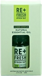 ReFresh Byron Bay 11 Lemon Myrtle Essential Oil 12ml Gift Box