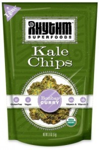 Rhythm Kale Chips Organic Bombay Curry  57g