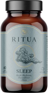 Ritua SLEEP Reishi Mushroom Passionflower Kava 60 Caps