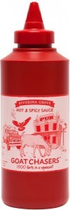 Riverina Grove Bum Hummers Goat Chaser (Hot & Spicy) Sauce  500ml