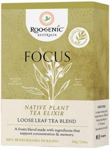 ROOGENIC AUSTRALIA Focus (Native Plant Tea Elixir) Loose Leaf 60g