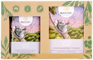 ROOGENIC AUSTRALIA Gift Box Sleep x 18 Tea Bags with Sleep Tin