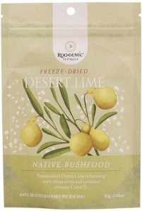 ROOGENIC AUSTRALIA Native Bushfood Freeze-Dried Desert Lime 30g
