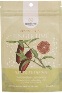 ROOGENIC AUSTRALIA Native Bushfood Freeze-Dried Finger Lime 30g
