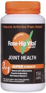 Rose-Hip Vital Arthritis Pain Relief Super Strength Capsules 150 Caps